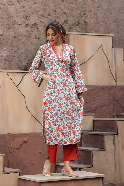 Women Floral Printed Kurta
